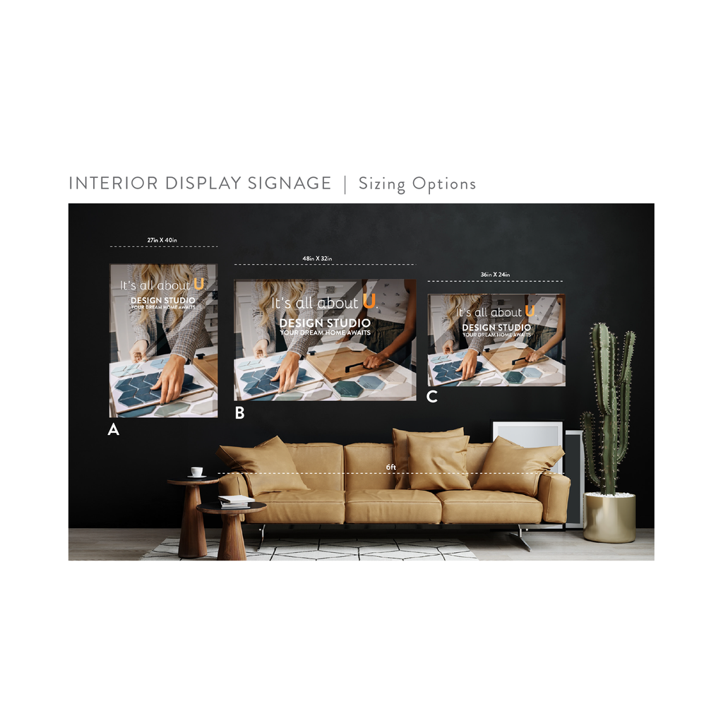 Interior Acrylic Display  "True Smart Home"