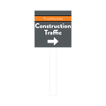 Construction Traffic Directional Right Arrow