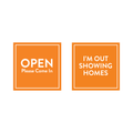 Door Tag - Open / Out Showing Homes