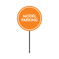 Sales Model Parking Sign